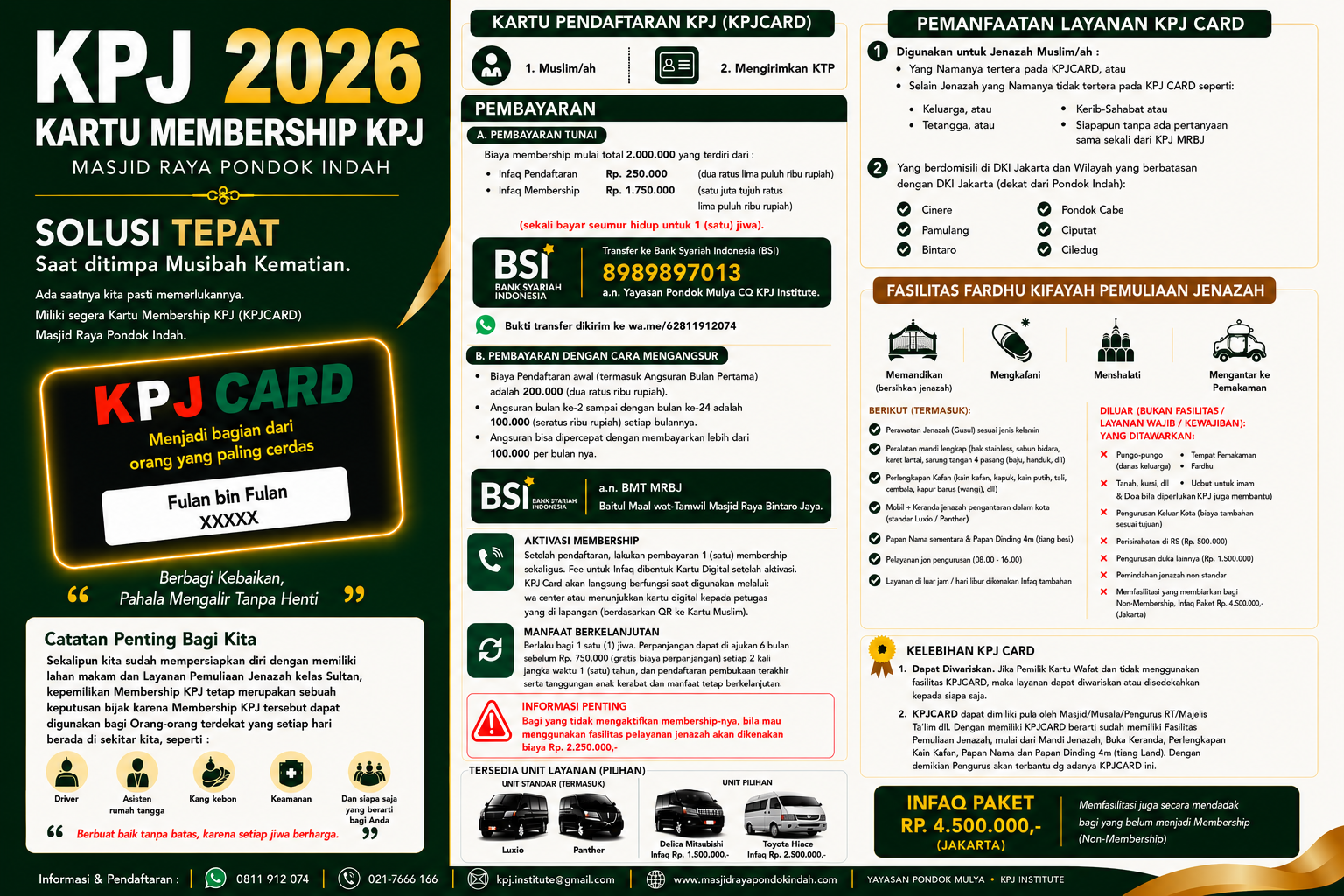 KPJ Card 2026 - Kartu Membership KPJ